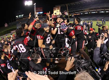 Thumbnail 3 in St. John Bosco vs. Centennial (CIF SS Pac-5 Division Final) photogallery.
