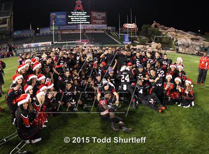 Thumbnail 1 in St. John Bosco vs. Centennial (CIF SS Pac-5 Division Final) photogallery.