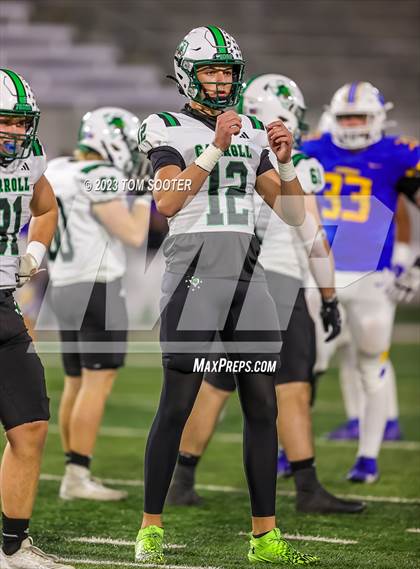 Thumbnail 2 in Southlake Carroll vs. Frenship (UIL Football 6A D2 Area)  photogallery.
