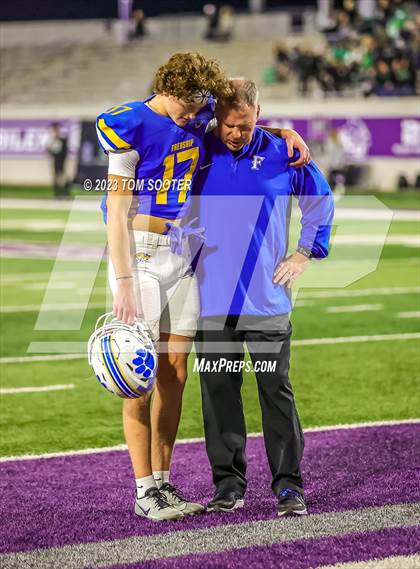 Thumbnail 2 in Southlake Carroll vs. Frenship (UIL Football 6A D2 Area)  photogallery.