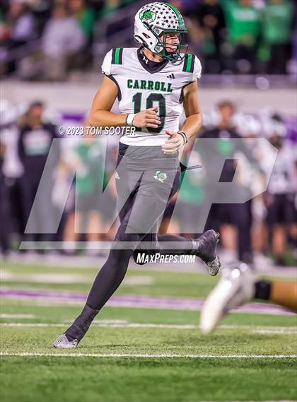 Thumbnail 2 in Southlake Carroll vs. Frenship (UIL Football 6A D2 Area)  photogallery.