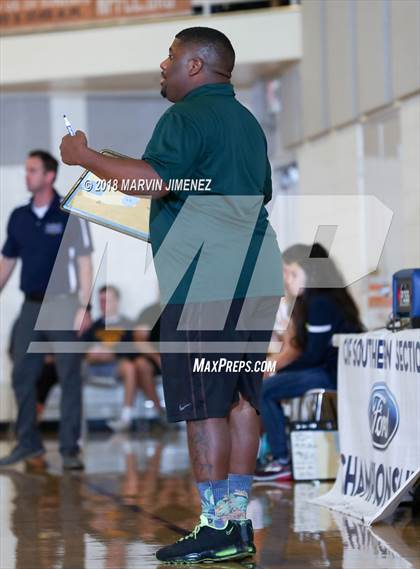 Thumbnail 3 in Garey vs. Hillcrest Christian photogallery.