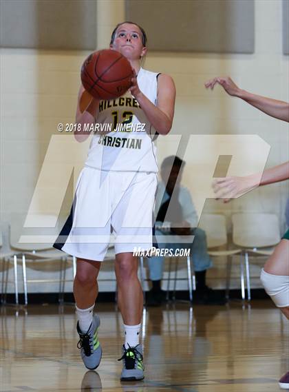 Thumbnail 3 in Garey vs. Hillcrest Christian photogallery.