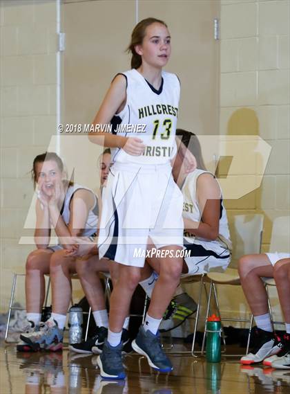 Thumbnail 1 in Garey vs. Hillcrest Christian photogallery.