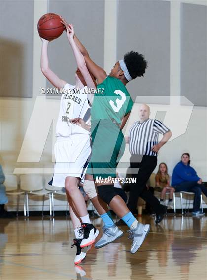 Thumbnail 1 in Garey vs. Hillcrest Christian photogallery.