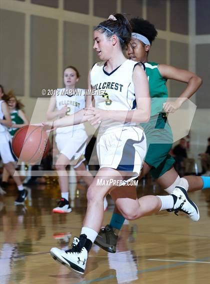 Thumbnail 3 in Garey vs. Hillcrest Christian photogallery.
