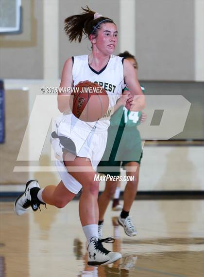 Thumbnail 1 in Garey vs. Hillcrest Christian photogallery.