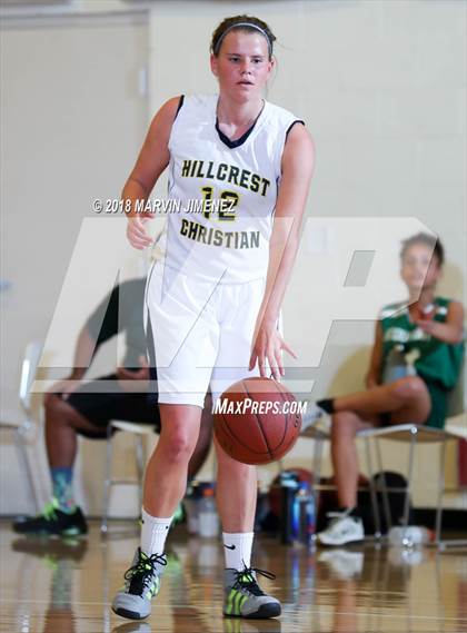 Thumbnail 2 in Garey vs. Hillcrest Christian photogallery.