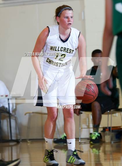 Thumbnail 1 in Garey vs. Hillcrest Christian photogallery.