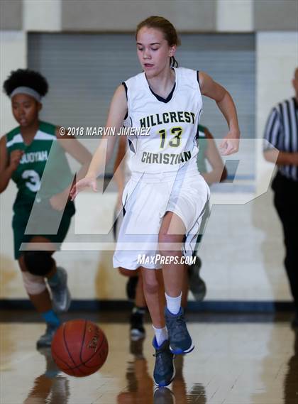 Thumbnail 1 in Garey vs. Hillcrest Christian photogallery.
