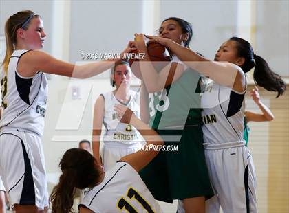 Thumbnail 3 in Garey vs. Hillcrest Christian photogallery.
