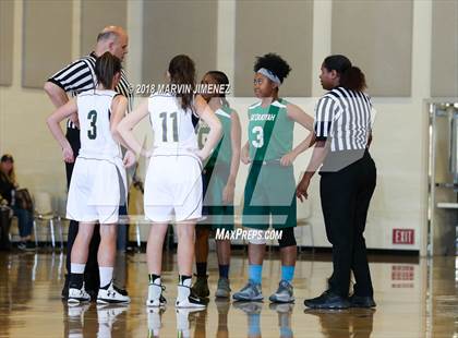 Thumbnail 1 in Garey vs. Hillcrest Christian photogallery.