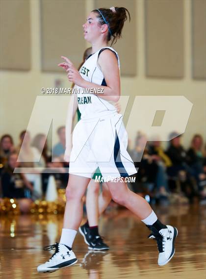 Thumbnail 2 in Garey vs. Hillcrest Christian photogallery.