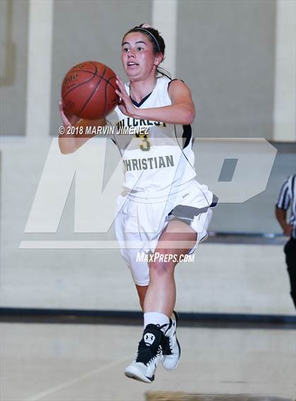 Thumbnail 3 in Garey vs. Hillcrest Christian photogallery.