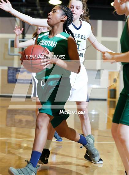 Thumbnail 3 in Garey vs. Hillcrest Christian photogallery.