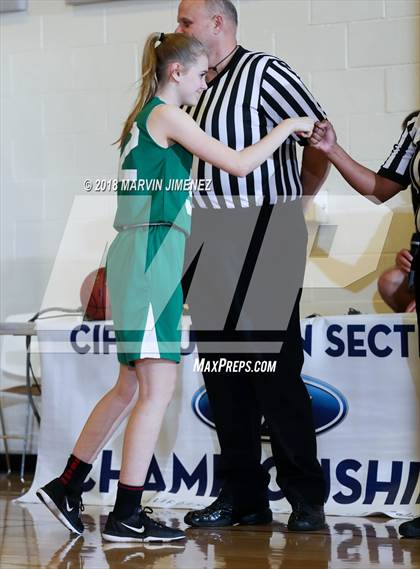 Thumbnail 1 in Garey vs. Hillcrest Christian photogallery.