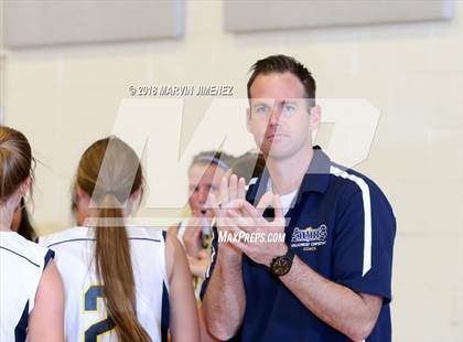 Thumbnail 2 in Garey vs. Hillcrest Christian photogallery.