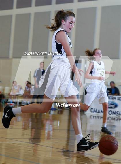 Thumbnail 1 in Garey vs. Hillcrest Christian photogallery.