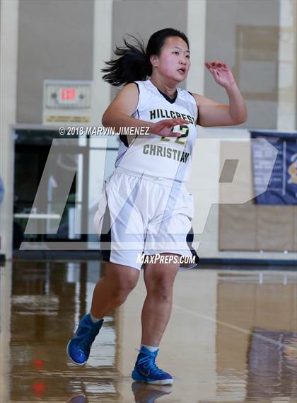 Thumbnail 1 in Garey vs. Hillcrest Christian photogallery.