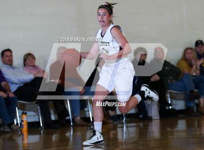 Thumbnail 2 in Garey vs. Hillcrest Christian photogallery.