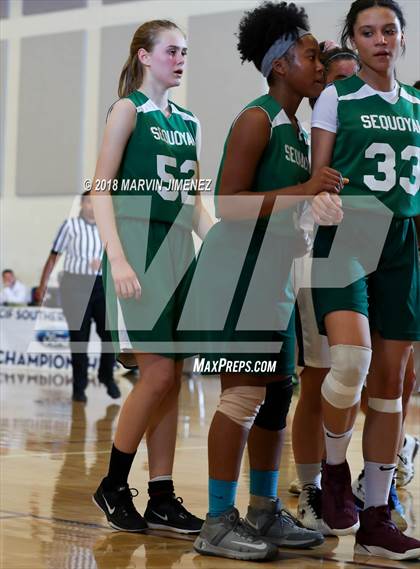 Thumbnail 1 in Garey vs. Hillcrest Christian photogallery.