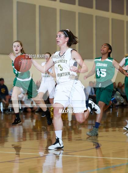 Thumbnail 3 in Garey vs. Hillcrest Christian photogallery.