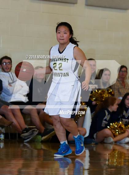 Thumbnail 3 in Garey vs. Hillcrest Christian photogallery.