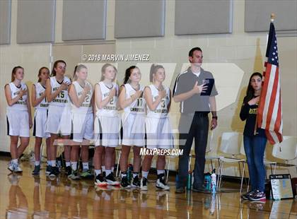 Thumbnail 2 in Garey vs. Hillcrest Christian photogallery.