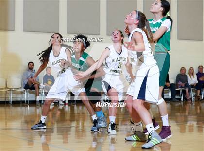 Thumbnail 3 in Garey vs. Hillcrest Christian photogallery.
