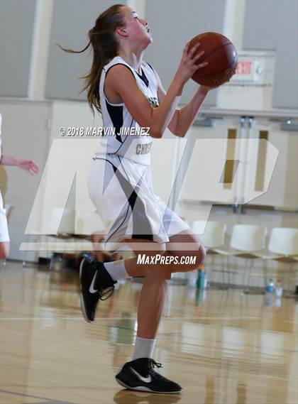 Thumbnail 2 in Garey vs. Hillcrest Christian photogallery.