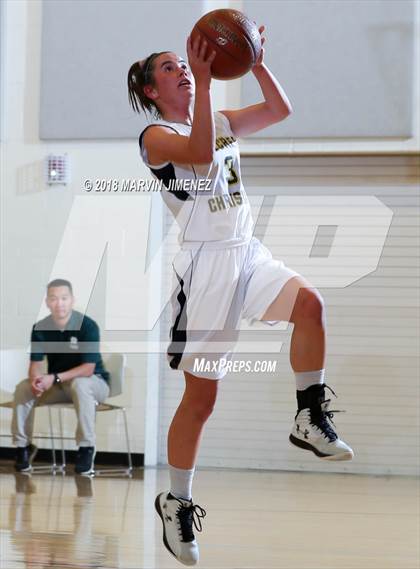 Thumbnail 2 in Garey vs. Hillcrest Christian photogallery.