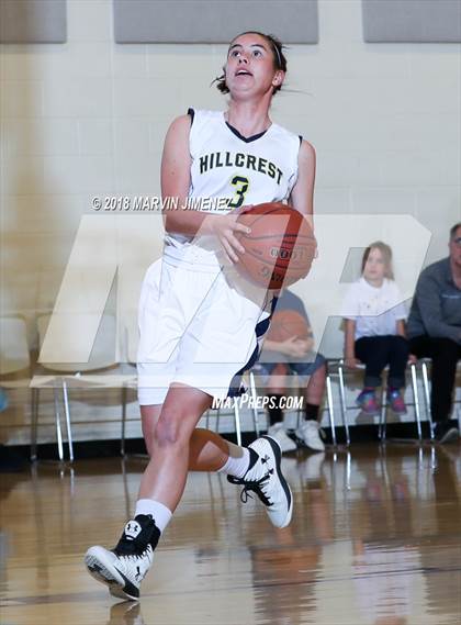 Thumbnail 3 in Garey vs. Hillcrest Christian photogallery.