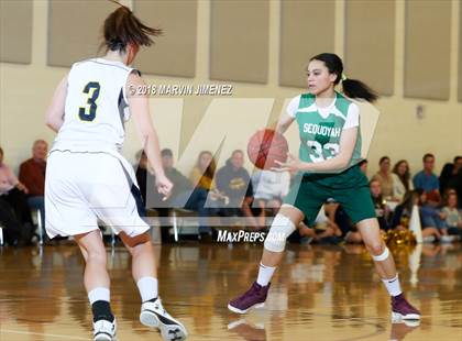 Thumbnail 1 in Garey vs. Hillcrest Christian photogallery.