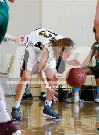 Thumbnail 1 in Garey vs. Hillcrest Christian photogallery.