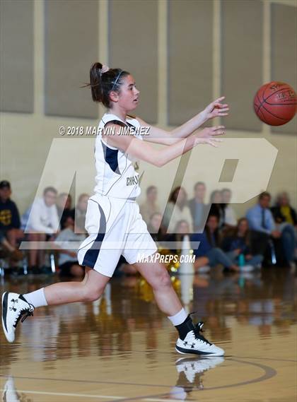 Thumbnail 3 in Garey vs. Hillcrest Christian photogallery.