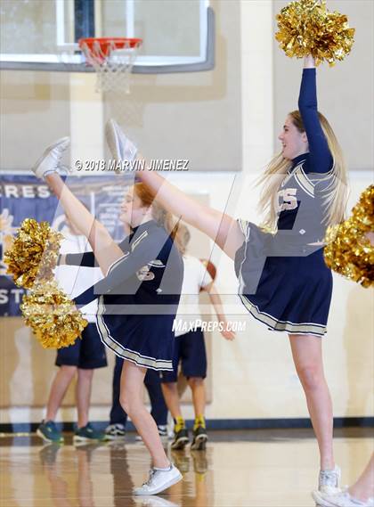 Thumbnail 2 in Garey vs. Hillcrest Christian photogallery.