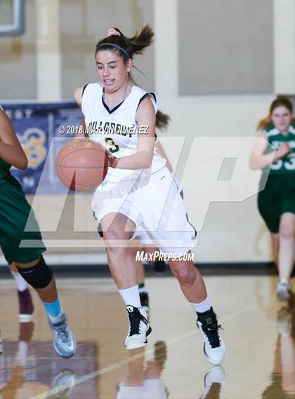 Thumbnail 2 in Garey vs. Hillcrest Christian photogallery.