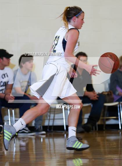 Thumbnail 3 in Garey vs. Hillcrest Christian photogallery.
