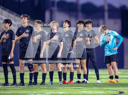 Thumbnail 2 in Grand Oaks vs Eisenhower (UIL6A RegionII Bi-district playoffs) photogallery.