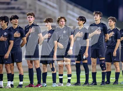 Thumbnail 3 in Grand Oaks vs Eisenhower (UIL6A RegionII Bi-district playoffs) photogallery.