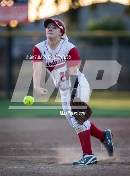 Thumbnail 3 in Argonaut vs. Woodland Christian (CIF SJS D6 Final Game 2) photogallery.