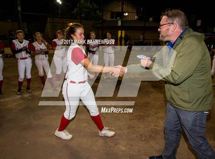 Thumbnail 1 in Argonaut vs. Woodland Christian (CIF SJS D6 Final Game 2) photogallery.