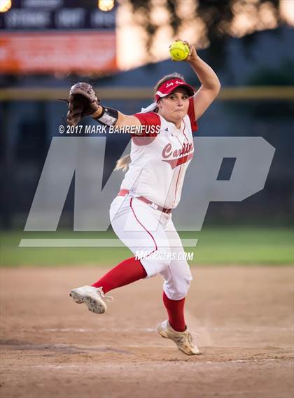 Thumbnail 1 in Argonaut vs. Woodland Christian (CIF SJS D6 Final Game 2) photogallery.