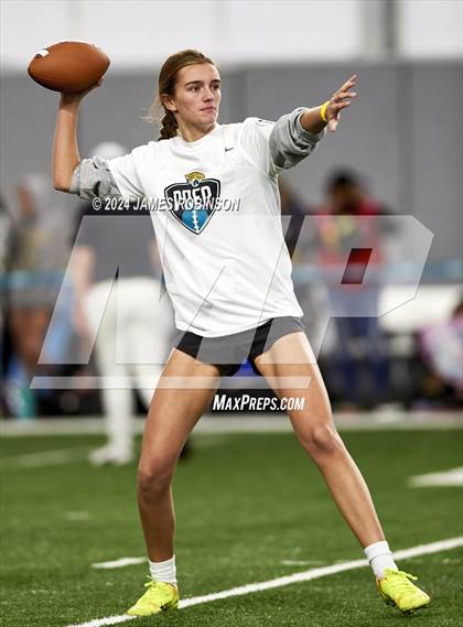 Thumbnail 1 in Jaguars QB Skills Challenge photogallery.
