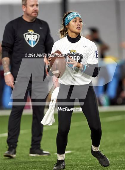 Thumbnail 2 in Jaguars QB Skills Challenge photogallery.