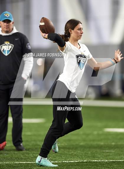 Thumbnail 2 in Jaguars QB Skills Challenge photogallery.