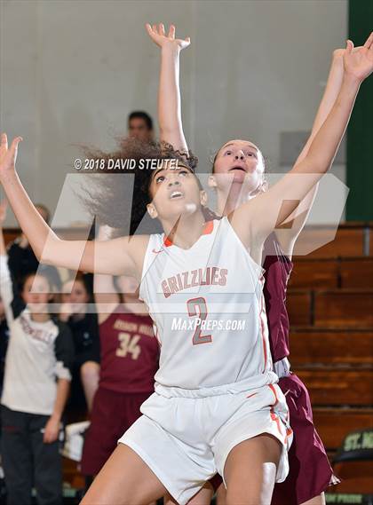 Thumbnail 2 in Mission Hills vs. Central (St. Mary's Stockton MLK Showcase) photogallery.