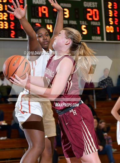 Thumbnail 2 in Mission Hills vs. Central (St. Mary's Stockton MLK Showcase) photogallery.