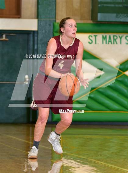Thumbnail 3 in Mission Hills vs. Central (St. Mary's Stockton MLK Showcase) photogallery.