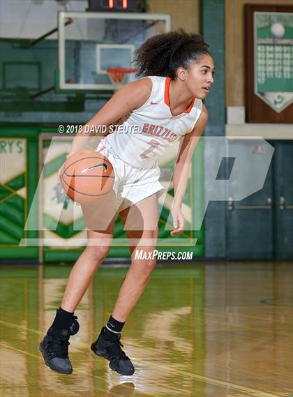 Thumbnail 3 in Mission Hills vs. Central (St. Mary's Stockton MLK Showcase) photogallery.